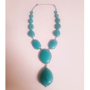 Turquoise color necklace